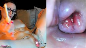 adalynnx - shoving various oblects into my cervix