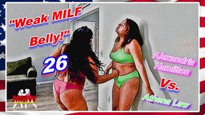Weak MILF Belly! 26 WMV