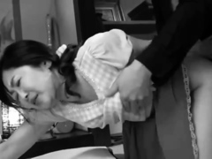 Mature Oriental wife sexually satisfied by her young lover
