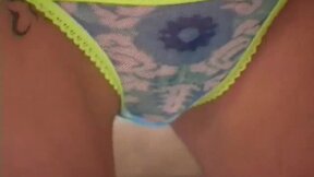 Stripteasing teen girl