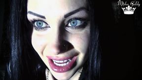 Cum Inside of Throat of Sexy Witch and Be Swallowed, Fetish!