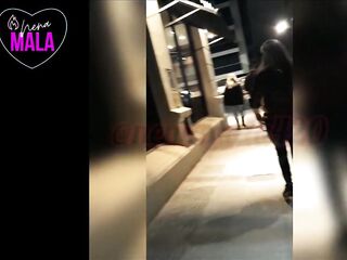 cordobesa encara al pizzero en la calle y se lo folla en su casa. SPANK AND DEEPTROATH