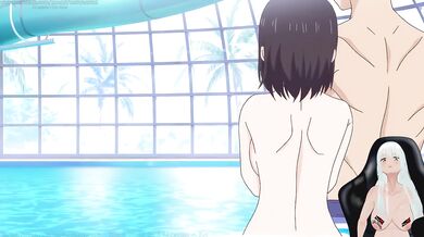 Overflow 8 Hard fucking in the swimming pool creampie