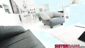 ”SIS LOVES ME Sensual Tender blowjob from loving stepsis Katy Kiss”