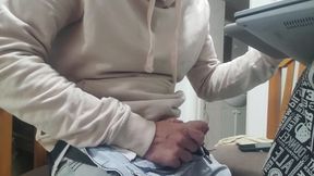 Caught hot and touching me a little