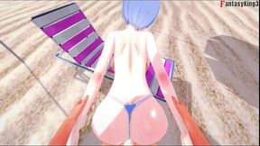 rem bj and sex on the beach - re: zero - pov - thanks !