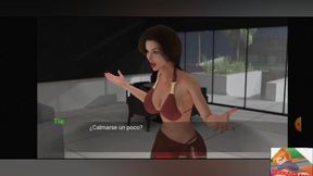 Japanese stepmom gets it on with son's friend in kinky anime game