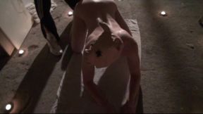 slut submissed hard by top scally boy in basement no taboo