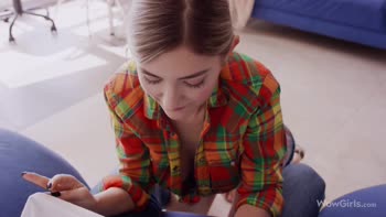 Eva Elfie's Russian Heat: POV Blowjob by Blonde Beauty