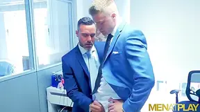 Manuel Skye And Johan Kane - Kinky Gay Boss Anal Bangs