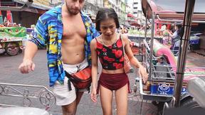 ”Very tiny Thai cutie picked up for a tuktuk ride to the hotel”