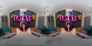 Football Fantasy ruined by virtualrealtrans babe anal cowgirl reverse fuck