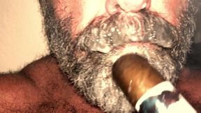 Cigar Father jism slut.