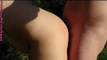 Outdoor Sex mit Geiler MILF ** FKK **