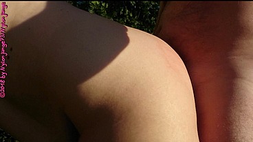 Outdoor Sex mit Geiler MILF ** FKK **