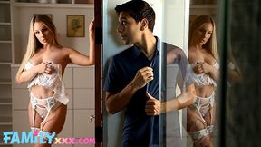 Cock Slut MILF Stepmom Clears His Swollen Head (Bunny Madison)