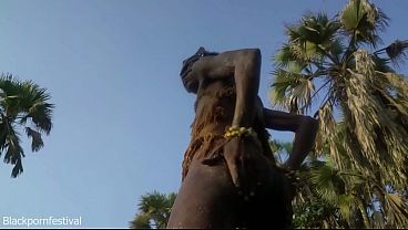 This African tribe girl�s ass is mesmerizing
