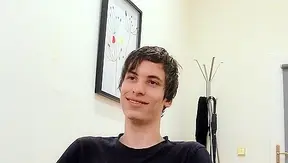 Shy Cutie Dominik Rides Thick Dick Hard from Above – DirtyScout POV