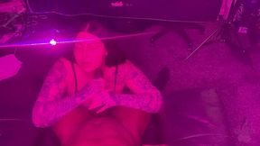 maddison black gives sloppy throat to bbc