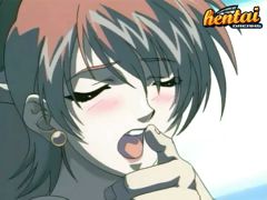 Hentai chick gets fucked in front of the cameras