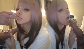 BJ smoking by Cute Anime Girl (ask me for full vid)