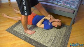 Step-Son's Dirty Foot Pig HD Part 2
