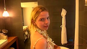 Alina West - Alina Showers And Tells You She Loves You