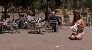 Public Sex: Bare Walk Throughout Busy Streets