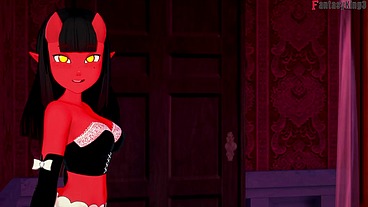 Meru the Succubus having fucking hard - RED POV - Full & POV on Sheer & PTRN: Fantasyking3