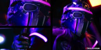 Blonde Temptress Enchants in Fiery Indoor Interracial Passion Play