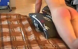 Submissive Guy's Spanking Session
