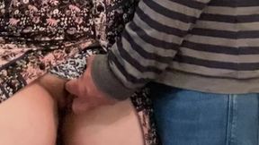 This Stranger's Fingers Rubbed my Pussy Under  Skirt