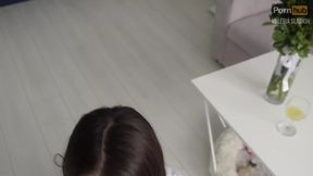 Stepsister Tests Pineapple Juice Taste On Cum