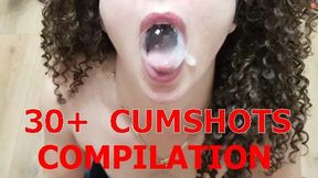 Shooting Hot Loads Straight Down Throat - Thirsty Faced Compilation