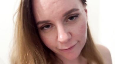 Step Mom Squeezes Cum Out While Dad's at Work Blonde Hot Babe Missionary Close Up
