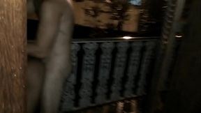 Socando na Varanda de Casa