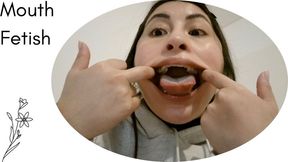 I open my mouth wide for you