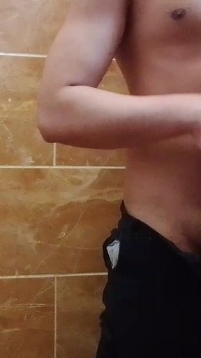 Look How the Bad Boy Is Dancing with His Penis Exposed.