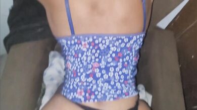 anal orgasm with big-tailed milf