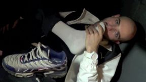 Clem fucking his friend with sneaker domination