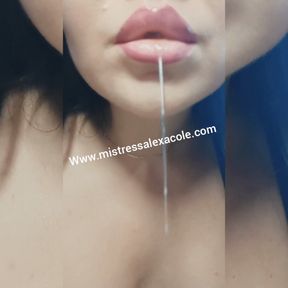 Wanna taste my spit?