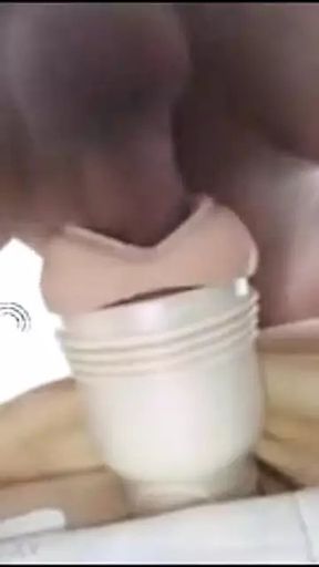 Fuckin my fleshlight