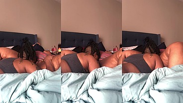 BBW Girlfriend Gets Aggressive Head