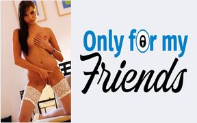 Divinity Love's First Porn a Slut with Brunette Hair Dynte Her Pussy with Long Fingers
