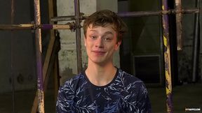 Waxed young bitch Alex Faux tormented by Sean Taylor