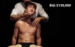 Auctioning a slutty twink: he's outta control