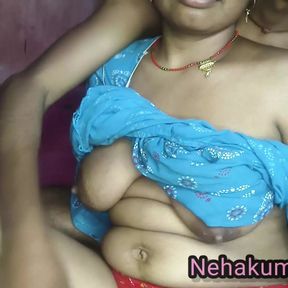 Drink boobs in the bedroom with Step_mom Mom Desi Choochi Ki Dudu Piye