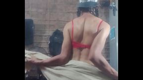 Cdzinha safada s&oacute_ de toalha