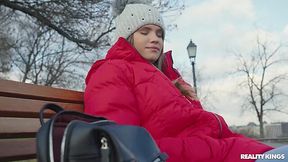 Busty girl wanted sex right in the kitchen