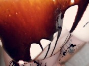 Solo WAM Human Sundae Chocolate Syrup Splosh FTM Trans